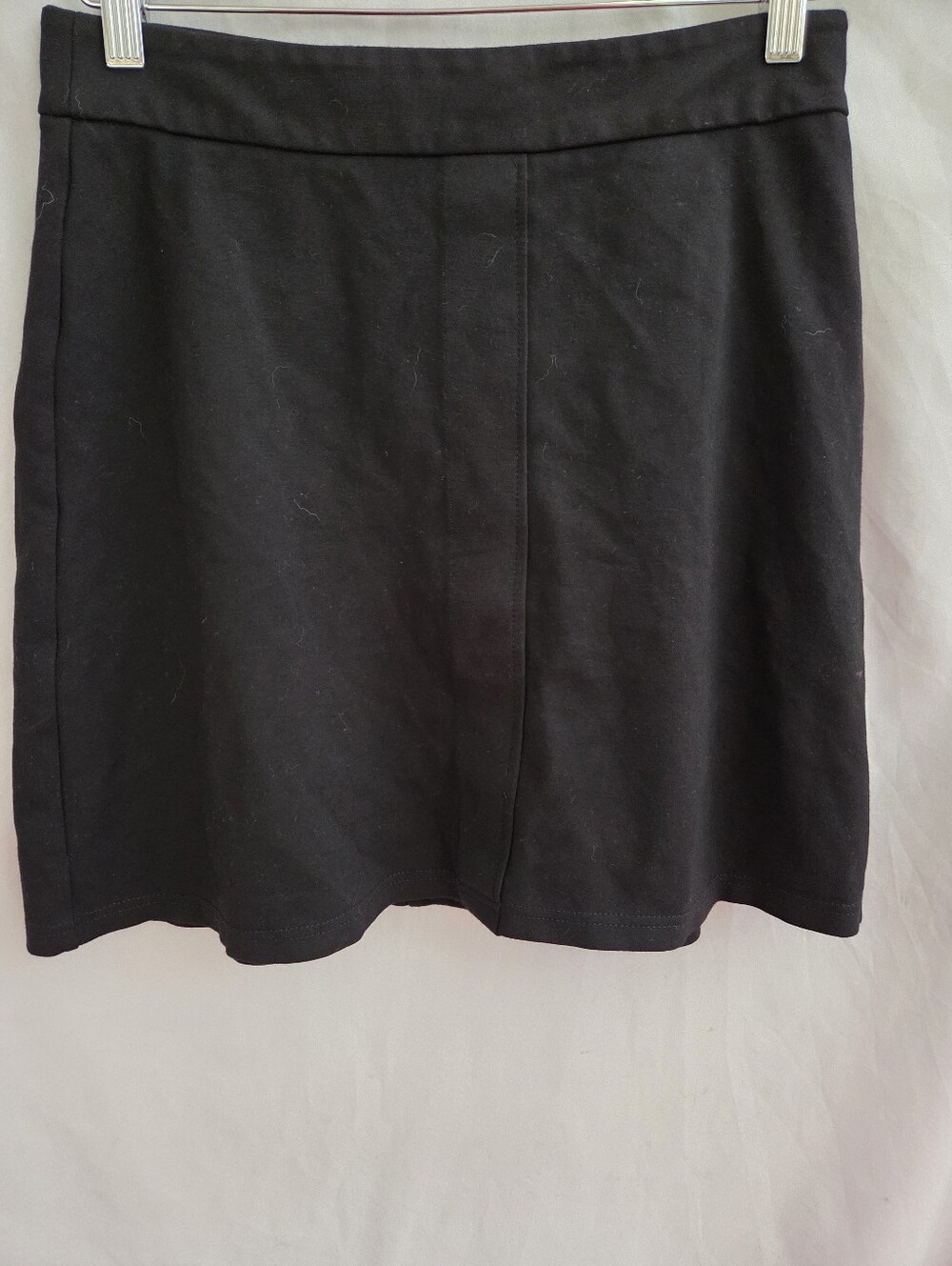 Vero Moda Black Mini Skirt with Center Seam